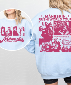 Maneskin Music Shirt 2 Sides, Rush! World…