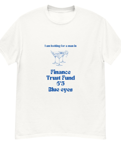 I’m Looking For a Man in Finance…