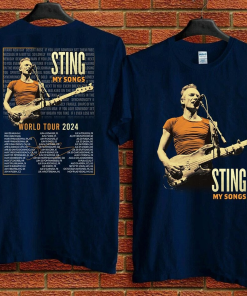 Sting My Song World Tour 2024 T-Shirt,…