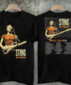 Sting My Song World Tour 2024 T-Shirt,…