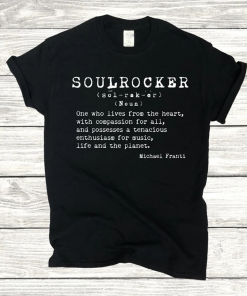 Soulrocker Definition Graphic T-Shirt Michael Franti Work…