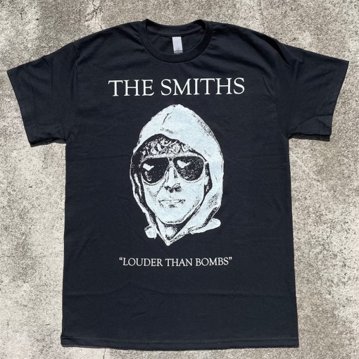 The Smiths “Louder Than Bombs” tee shirt