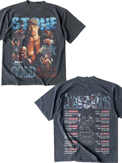 stone cold, steve austin, wrestling, wrestlemania, wrestling, wrestling shirt, bootleg T-shirt, Streetwear, wwf, wwe shirt, attitude era