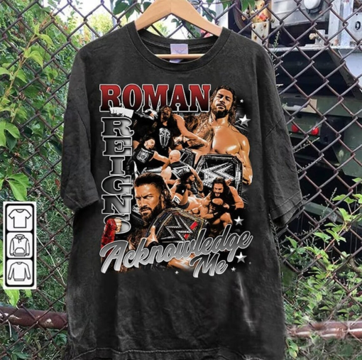 Vintage 90s Graphic Style Roman Reigns Shirt ,Roman Reigns T-Shirt ,American Professional Wrestler Tee For Man and Woman Shirt