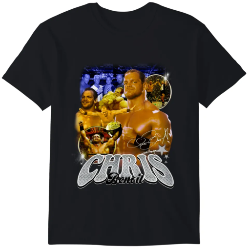 Limited Chris Benoit Vintage 90s T-Shirt, Gift For Woman and Man