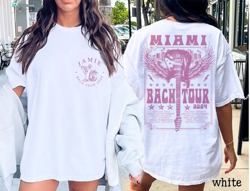 Nashville Bach Trip Shirt, Bach Tour Bachelorette shirt, Retro Rock and Roll Bach Matching Shirts Bride Last Tour Rock Bachelorette Band Tee