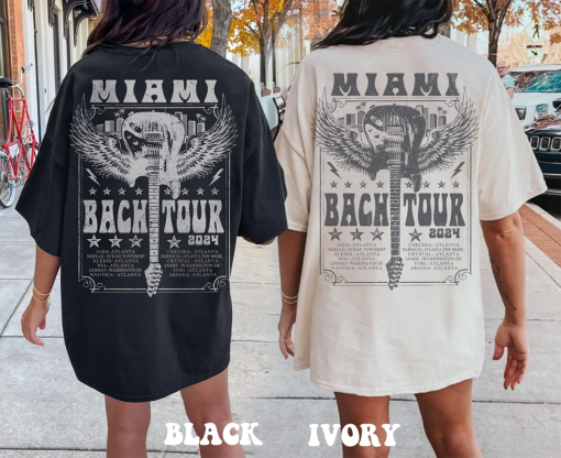 Bach Tour Bachelorette T-shirts, Retro Rock and Roll Bach Matching Shirts Bride Last Tour Rock Bachelorette Band Tee Nashville Bach Trip