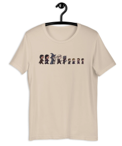 LOTR fellowship chibis t-shirt