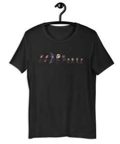 LOTR fellowship chibis t-shirt