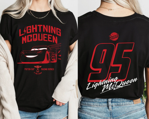 Cars Family Trip Shirt, Lightning McQueen Shirt, Piston Cup Champion T-shirt, Racing Series 95 Sweatshirt, Pixar Car McQueen Hoodie