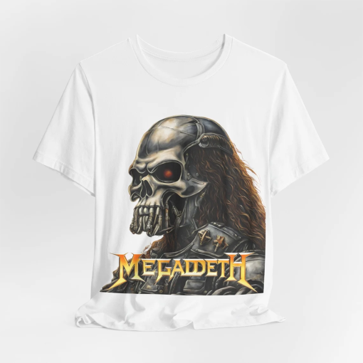 Megadeth Heavy Metal Unisex Jersey Tee-shirt