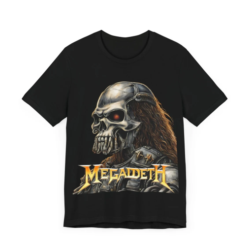 Megadeth Heavy Metal Unisex Jersey Tee-shirt