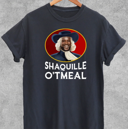 Shaquille O’tmeal Shirt, Funny T Shirts, Funny Meme Tee, Funny Shaq, Oatmeal Meme, NBA, Shaquille O’neil, Shaq, Funny Basketball Tees