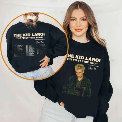 The Kid Laroi – The First Time Tour US 2024 Shirt, The Kid Laroi Fan Shirt, The Kid Laroi 2024 Concert Shirt, The First Time Tour 2024 Shirt