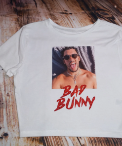 Bad Bunny Crop Top Shirt / Un…