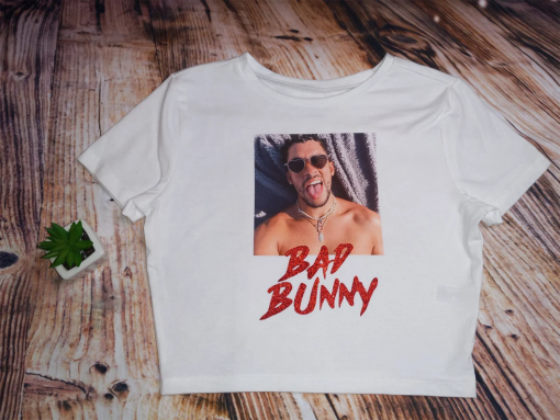 Bad Bunny Crop Top Shirt / Un Verano Sin Ti Crop Top Shirt / Bad Bunny New Album Crop Top Shirt / Bad Bunny Tour Crop Top Shirt / YHLQMDLG