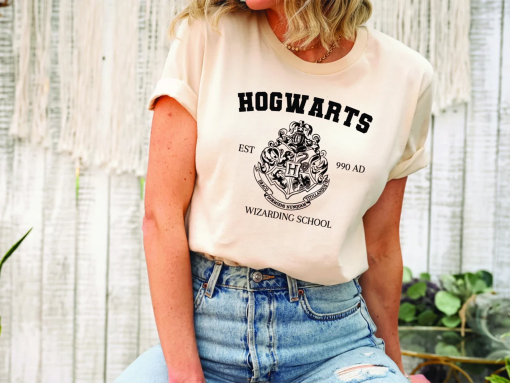 Hogwarts Shirt, Wizard Shirt, Wizard Sweatshirt, Hogwarts Christmas, Gift For Magic Lovers, Wizarding School Shirt, Bookish Shirt