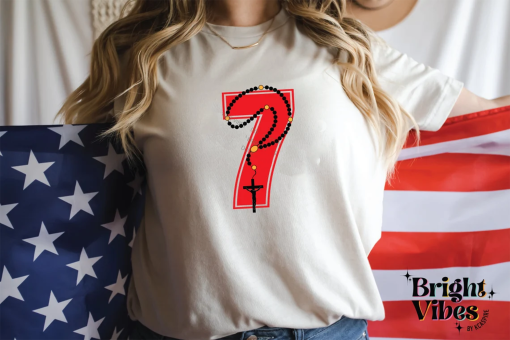 Harrison Butker Shirt, Christian Football Player, Number 7