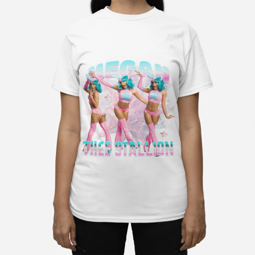 Megan Thee Stallion BOA Anime Style Shirt, Megan The Stallion Tshirt, Hot Girl Summer Tour Shirt, Megan Thee Stallion Pink Tour Graphic Tee