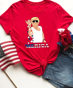 Trump ‘Merica T-Shirt, Funny 4th of July…