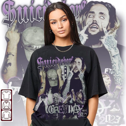 Suicideboy 90s Vintage Shirt, Suicideboy Bootleg Shirt, Suicideboy Tee, Grey Day 2023 Shirt, Grey Day2023 Tee, Grey Day 2024 Merch Suicidebo