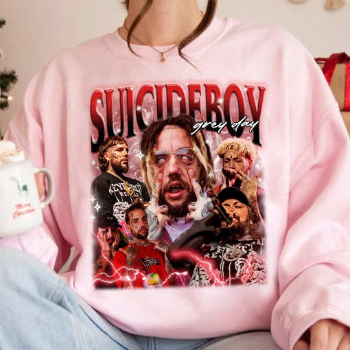 Vintage Style Suicideboy 90s T Shirt Sweatshirt Hoodie, Suicideboy Bootleg Shirt, Retro 90s Sweater, Gift For Woman Man Unisex Shirt