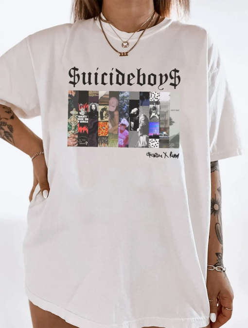 Vintage Suicideboys Cigarette Album 2024 Unisex T-Shirt Sweatshirt Hoodie, Suicideboys 2024 Concert Shirt, Cigarette Album Shirt