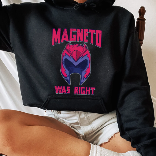 Magneto Was Right Shirt, Trending Unisex Tee Shirt, Unique Shirt Gift, Comic Movie Nostalgia Sweatshirt, Magneto Was Right Hoodie