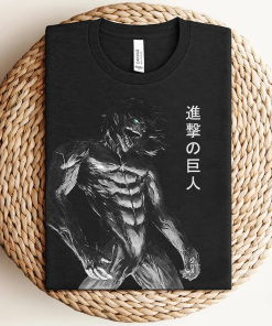 Attack On Titan Eren Titan Form Shirt,…