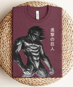 Attack On Titan Eren Titan Form Shirt,…