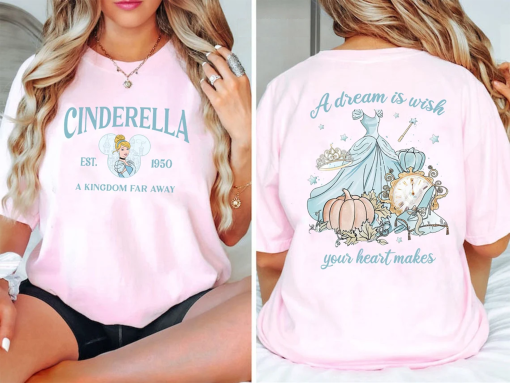 Cinderella Princess Comfort Colors Shirt, Disney Cinderella Shirt, Cinderella Shirt Women, Walt Disneyworld Princess Shirt, Girl Trip Shirt