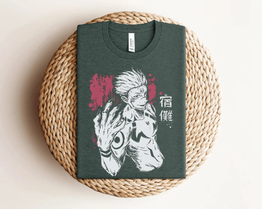 Sukuna Shirt, Jujutsu Kaisen Shirt, JJK Sukuna Anime T-Shirt, Sukuna Thirst Trap Shirt, Anime Graphic T-Shirt, Best Anime Shirts