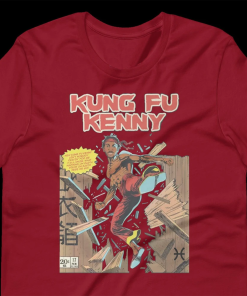 Kendrick Lamar Kung Fu Kenny Shirt Maroon…