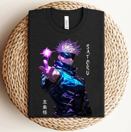 Gojo Satoru Shirt, Jujutsu Kaisen Tshirt, Best Anime Shirts, Gift For Anime Lovers, Gojo Badass Tshirt, Anime Apparel, JJK sweatshirts