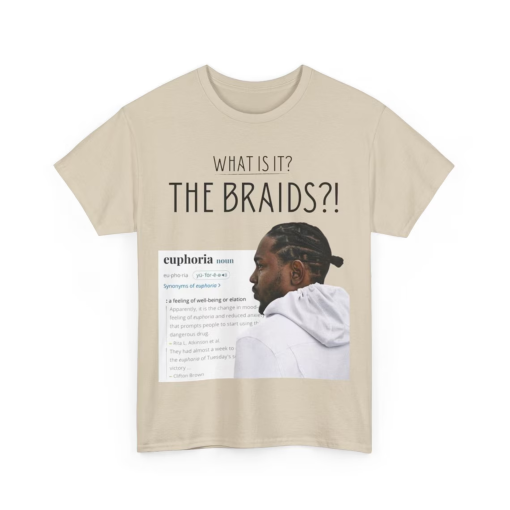 Kendrick Lamar Diss T Shirt | “What is it, the BRAIDS?!”