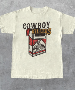 Vintage Western Cowboy Killers T-Shirt, Retro Rodeo…