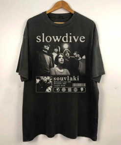 Vintage Slowdive Tshirt, 90s Slowdive Tour Shirt,…