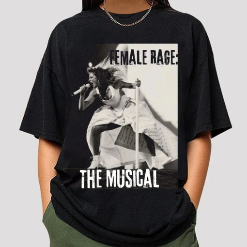 Female Rage Comfort Color Shirt | The Musical | TTPD | Swiftie | Lyric Shirt | Paris Tour | The Tortured Poets Department | Taylor Merch