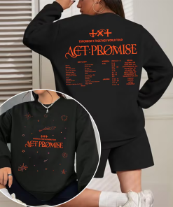 TXT Act Promise Tour Sweatshirt, Tomorrow X…