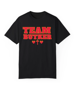 Team Butker Comfort Colors Shirt, Hearts and…