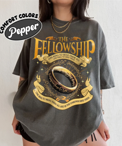 The Fellowship LOTR Fan Comfort Colors Shirt,The…