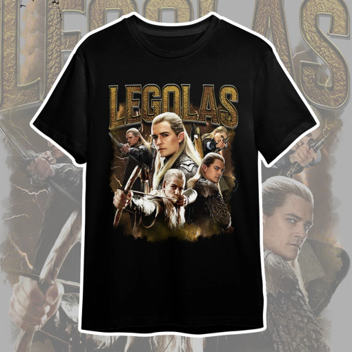 Retro Legolas Shirt, Lord of the Rings Shirt, Orlando Bloom Shirt, Lord of the Rings Tshirt, Legolas Tshirt, Legolas T-shirt, Legolas Tshirt