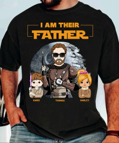 Personalized I Am Their Father Dad Shirt,…