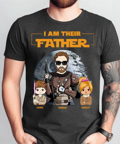 Personalized I Am Their Father Dad Shirt,…