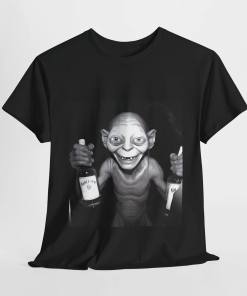 Party Hard Gollum Graphic T-Shirt – Humorous…