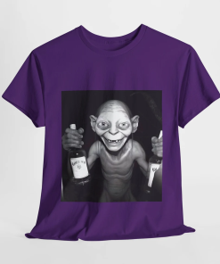 Party Hard Gollum Graphic T-Shirt – Humorous…