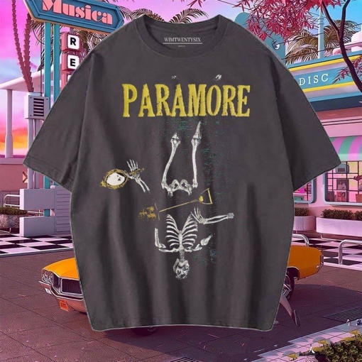 Vintage Paramore Doodle Shirt, Paramore Album Lyrics Merch, Music Tour 2 Sides Shirt, Hayley Williams, Paramore Rock Band Fan Gift