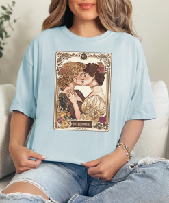 Lesbian Pride Tarot Card Shirt, And they…