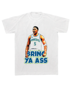 Anthony Edwards Bring Ya Ass Playoff Tee,…