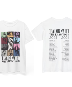 Taylor Swift Eras Tour 2 Shirt, Double-Sided…